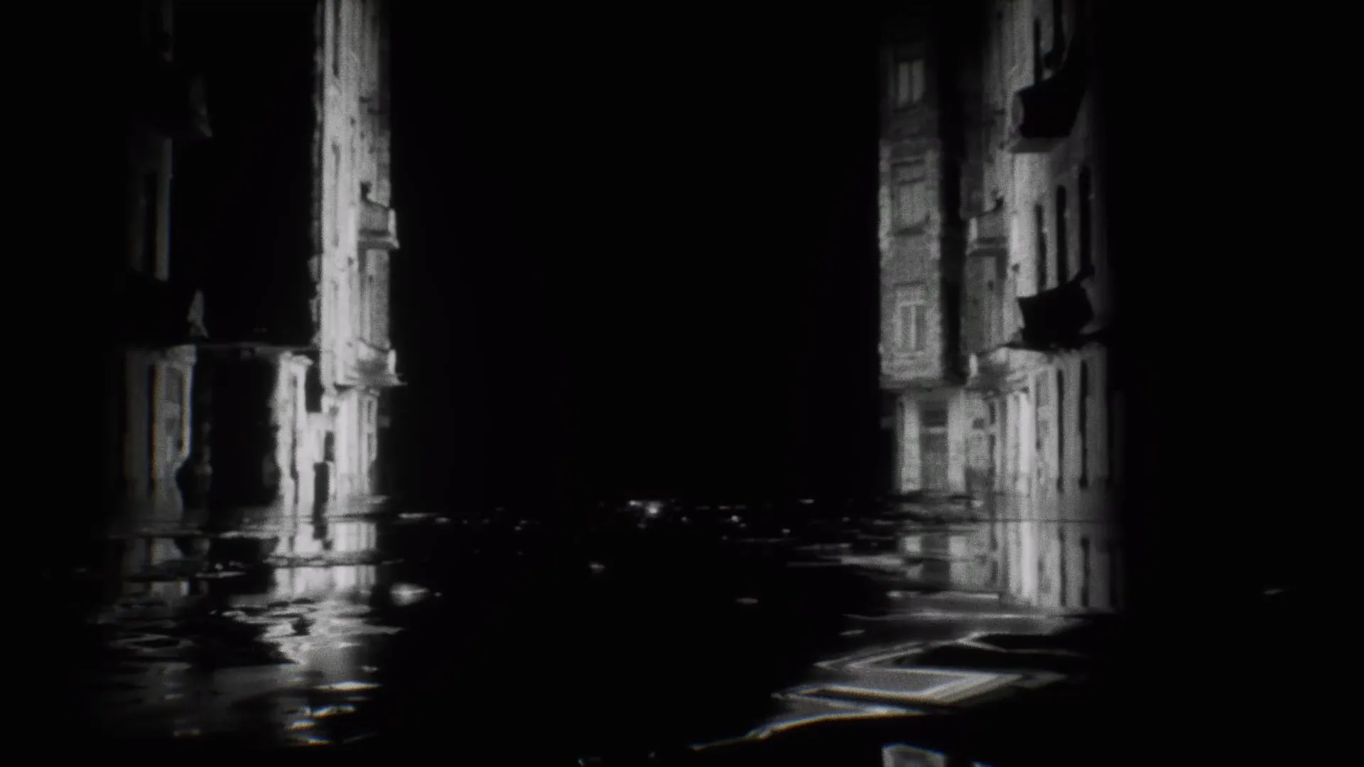 Ulica pasaz noc render — Der Szturem. Cwiszyn