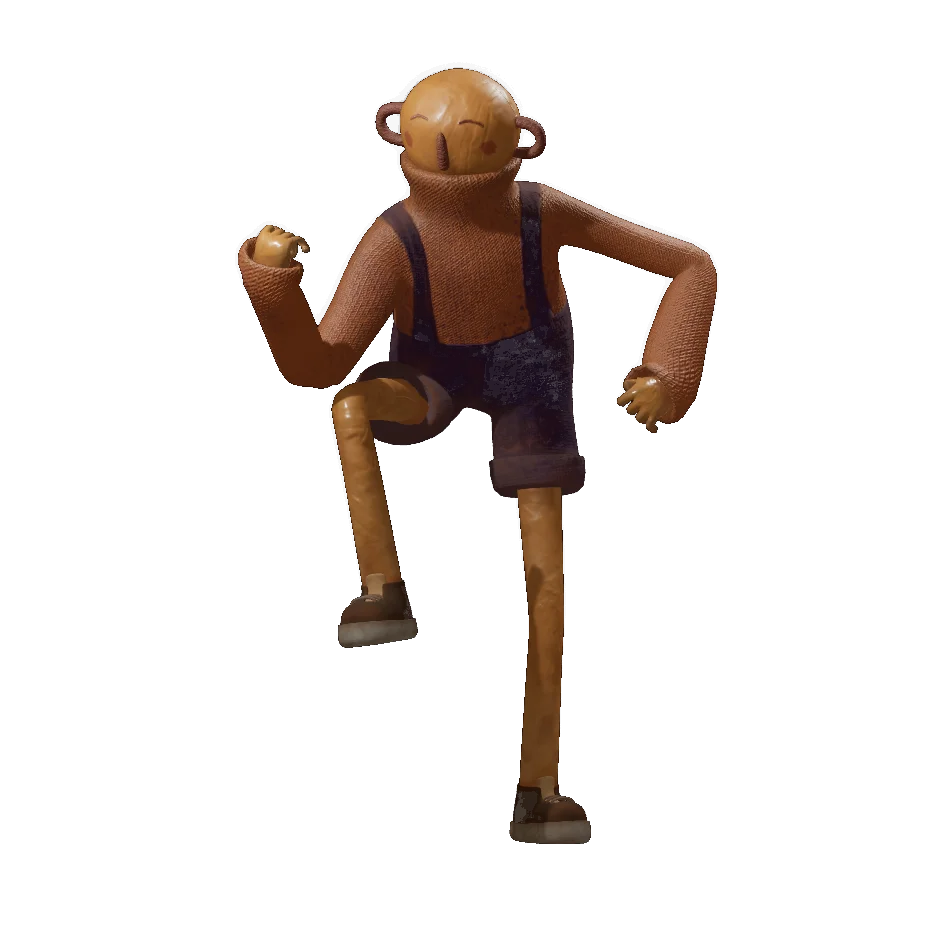 Character 3d posing render — Promyk VR